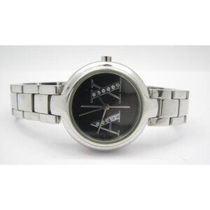 Women Armani Exchange Quartz WR Analog 27mm Round Watch (H915) "New Battery"